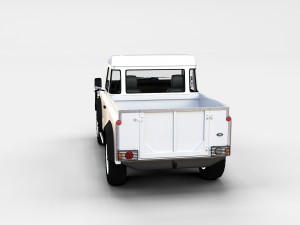 land rover defender pack with interior 3D Модель