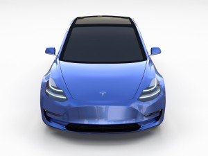 tesla model 3 3D-Modell