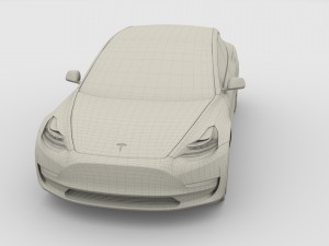 tesla model 3 3D-Modell