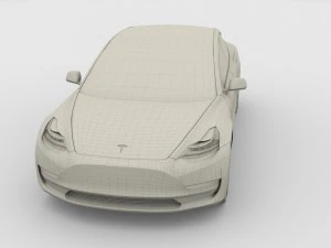 modello tesla 3 Modello 3D