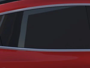 tesla model 3 red 3D Model