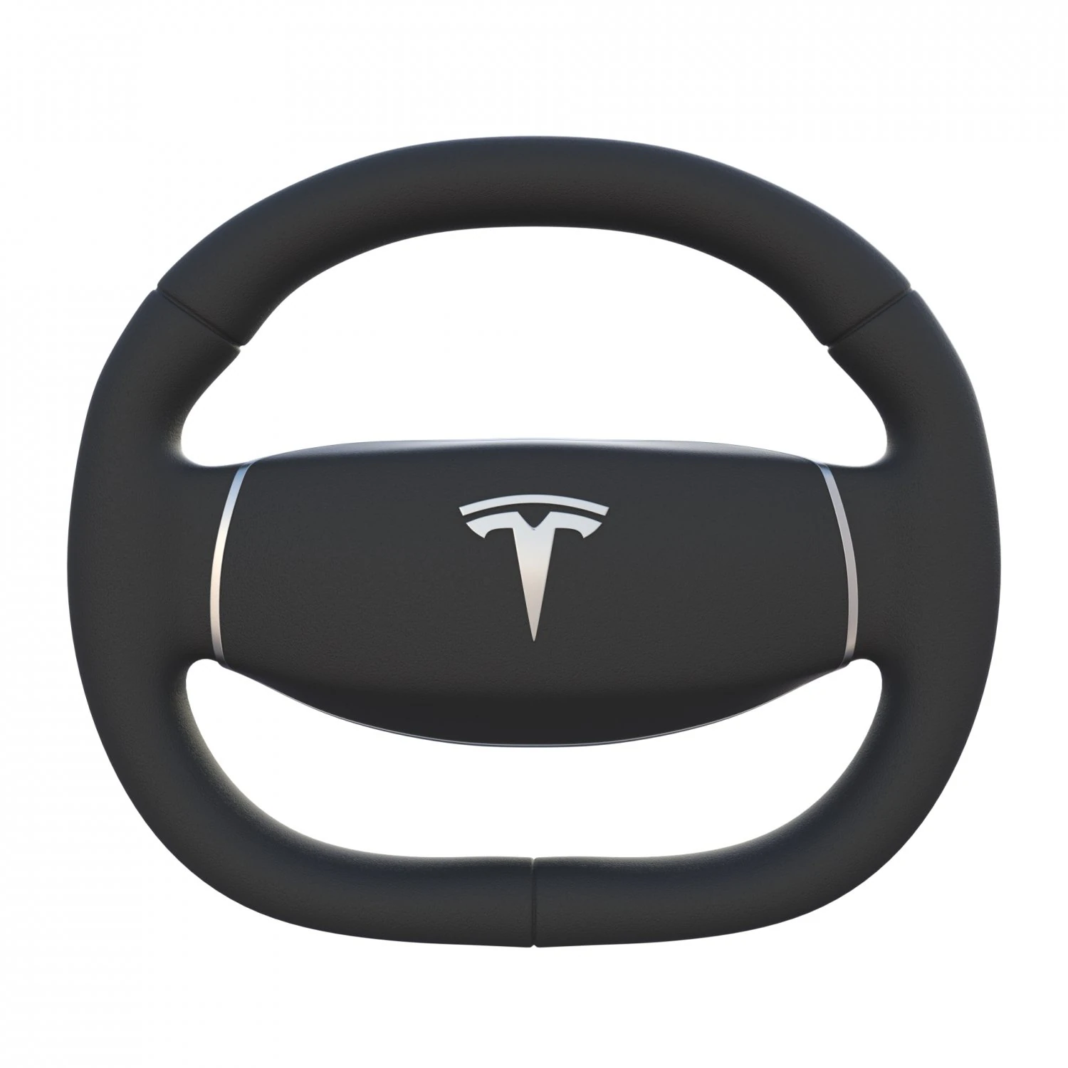 tesla model 3 steering wheel 3D Model .c4d .max .obj .3ds .fbx .stl .blend 