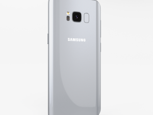 samsung galaxy s8 arctic silver 3D Model