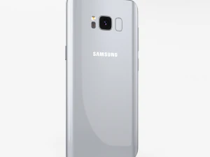 samsung galaxy s8 arctic silver 3D Model