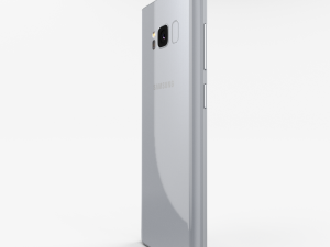 samsung galaxy s8 arctic silver 3D Model