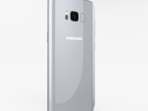 samsung galaxy s8 arctic silver 3D Model