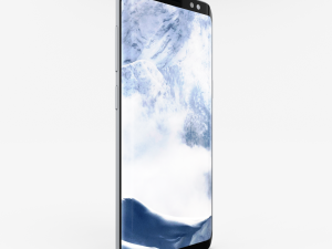 samsung galaxy s8 arctic silver 3D Model