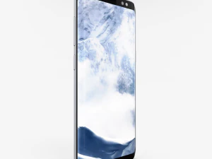 samsung galaxy s8 arctic silver 3D Model