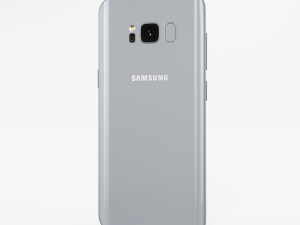 samsung galaxy s8 arctic silver 3D Model