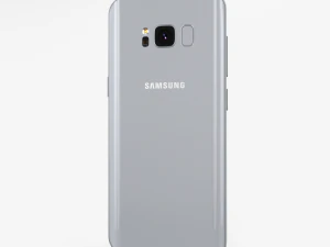 samsung galaxy s8 arctic silver 3D Model