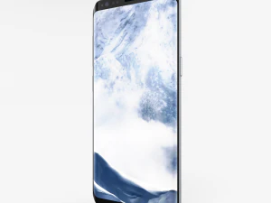 samsung galaxy s8 arctic silver 3D Model