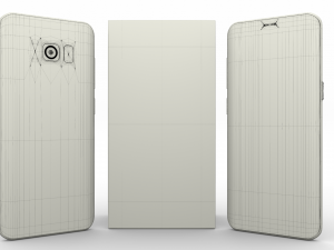 samsung galaxy s8 arctic silver 3D Model