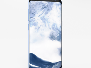 samsung galaxy s8 coral blue 3D मॉडल