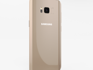 samsung galaxy s8 maple gold Model 3D