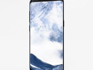 samsung galaxy s8 midnight black 3D Модель