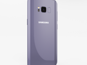 samsung galaxy s8 orchid gray 3D Model