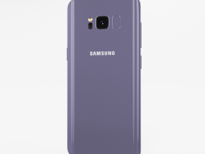samsung galaxy s8 orchid gray 3D Model