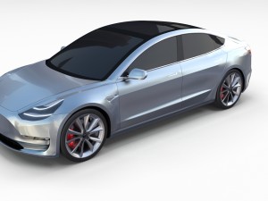 tesla model 3 pack 3D Model