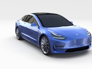 tesla model 3 pack 3D Model
