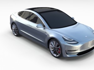 tesla model 3 pack 3D Model