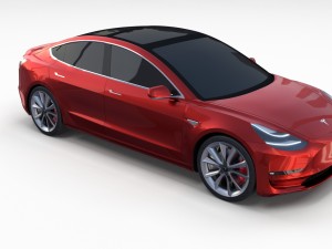 tesla model 3 pack 3D Model
