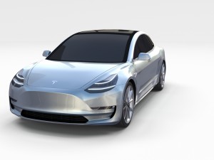 tesla model 3 pack 3D Model