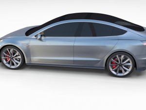 tesla model 3 pack 3D Model