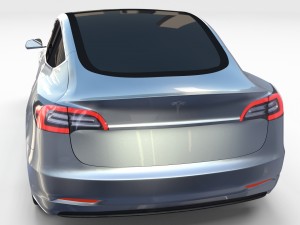 tesla model 3 pack 3D Model