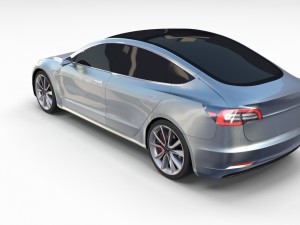 tesla model 3 pack 3D Model