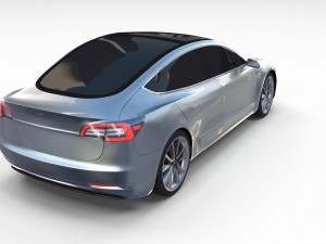 tesla model 3 pack 3D Model