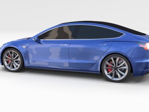 tesla model 3 pack 3D Model