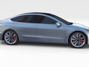 tesla model 3 pack 3D Model