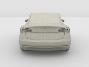 tesla model 3 pack 3D Model