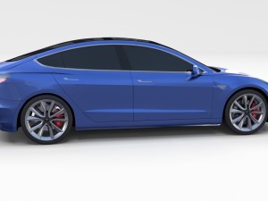 tesla model 3 pack 3D Model
