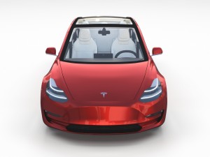 tesla model 3 with interior pack Model 3D