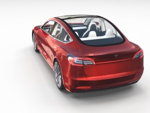 tesla model 3 with interior pack Model 3D