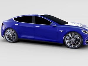 tesla model 3 and model s pack 3D मॉडल