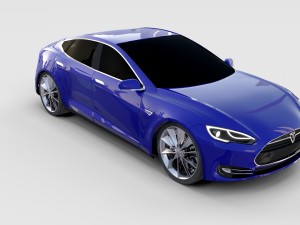 tesla model 3 and model s pack 3D मॉडल