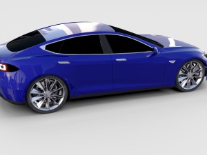 tesla model 3 and model s pack 3D मॉडल