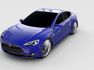 tesla model 3 and model s pack 3D मॉडल