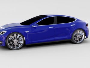 tesla model 3 and model s pack 3D मॉडल
