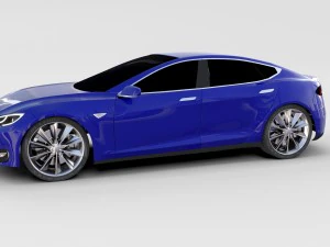 tesla model 3 and model s pack 3D Model