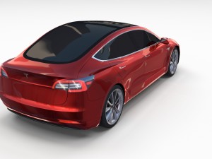 tesla model 3 and model s pack 3D मॉडल