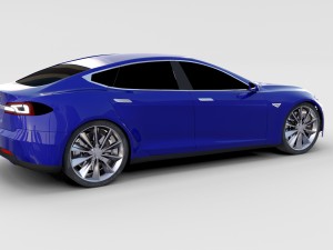 tesla model 3 and model s pack 3D मॉडल
