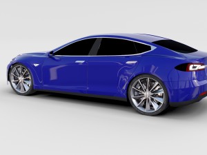 tesla model 3 and model s pack 3D मॉडल