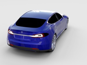 tesla model 3 and model s pack 3D मॉडल