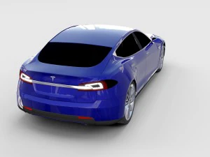tesla model 3 and model s pack 3D Model