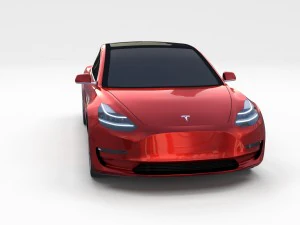 tesla model 3 and model s pack 3D Model