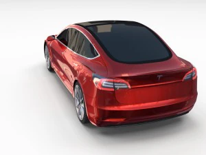 tesla model 3 and model s pack 3D Model