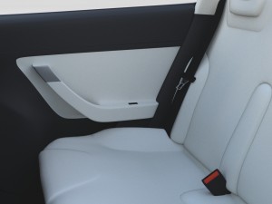tesla model 3 and model s with interior pack 3Dモデル
